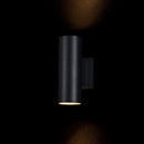 Lampada da parete Outdoor in Metallo Bowery Nero