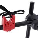 Portabici per Auto Posteriore Pieghevole 3 Biciclette 40 kg in Acciaio e Alluminio 68x52x60 cm 