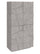 Scarpiera 4 Ante Battenti 81,2x39,2x167,6 cm Ping Cemento Bronx