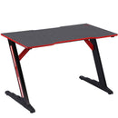 Scrivania Gaming Porta Pc Computer in Metallo e Legno MDF Tappetino Mouse Pad