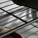 Appendiabiti Panchina per Ingresso con Scarpiera 72x34x185 cm in Legno MDF e Metallo 