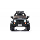 Macchina Elettrica per Bambini Fuoristrada Adventure 12V con Telecomando e Sedile in Pelle Nero
