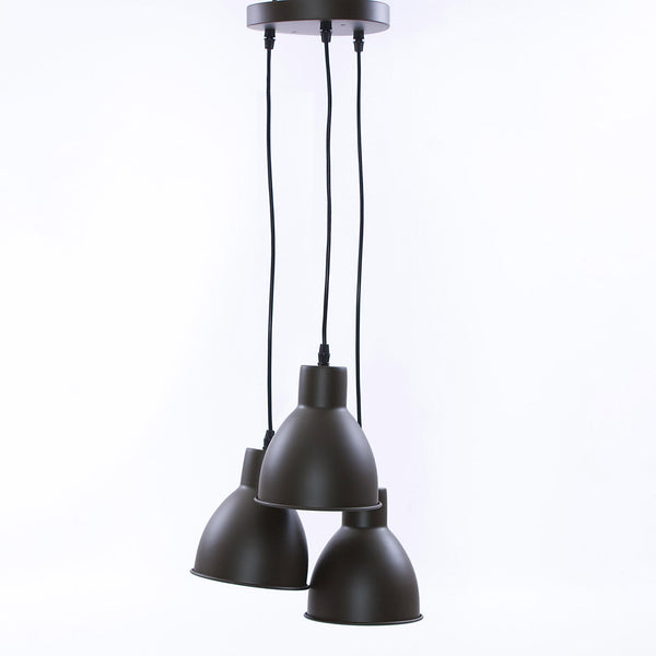 Lampadario a 3 Luci Ø25 in Metallo Verde Militare acquista