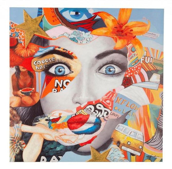 prezzo Dipinto Talent 14I 100x100 cm in Legno