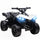 Quad Elettrico per Bambini ATV con Batteria Ricaricabile 6V Fari LED e Musica Bianco