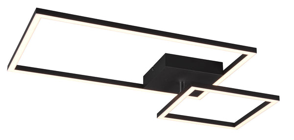 Plafoniera da Interno a LED SMD in Metallo Nero Opaco online