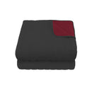 Trapuntino Doubleface 100gr Bordeaux\/Grigio Scuro Varie Misure