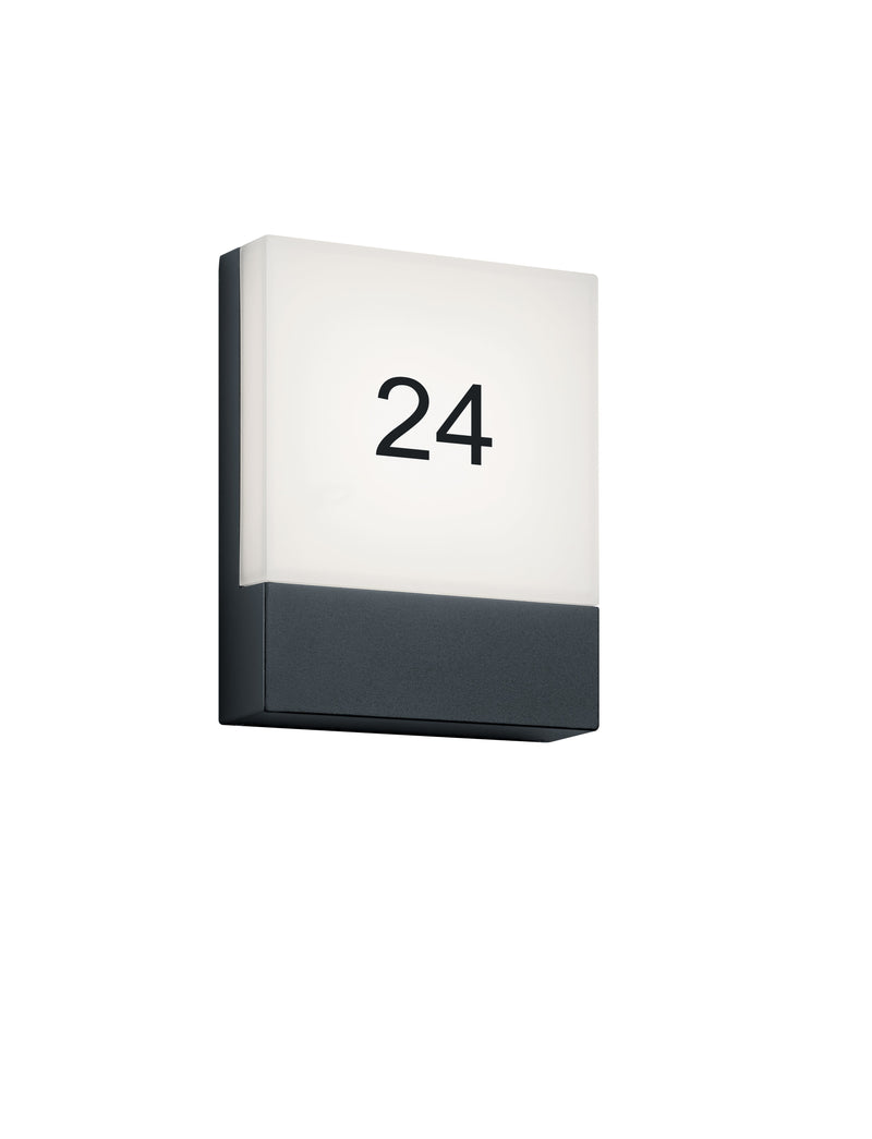 Applique da Esterno a LED in Pressofusione di alluminio Antracite