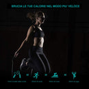 Corda per Saltare 3m in acciaio verniciato e PVC Regolabile nero