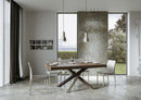 Tavolo 180x90x77 cm Volantis Fix Noce