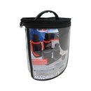 Coppia di Coprisedili Anteriori Universali in Poliestere e Spugna Madrid Rosso