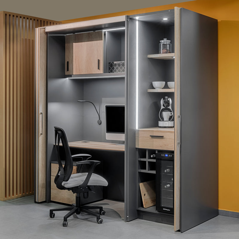 Kit Illuminazione Automatica Striscia LED 5 mt per Armadi e Mobili Emuca 