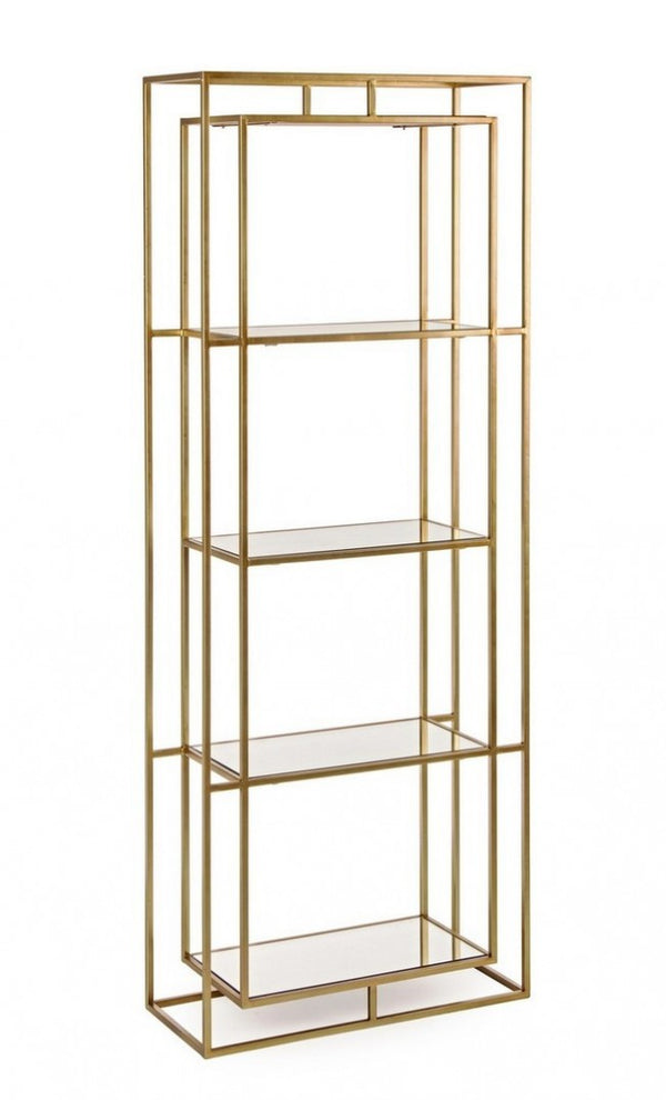 acquista Libreria 4 Ripiani Elenor in Metallo