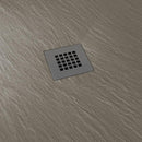 Piatto Doccia in Pietra  Pedrinelli Ardesia Stone Side Seppia Varie Misure