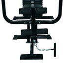 Stazione Multifunzione 156x113x205 cm per Allenamento in Acciaio  Nera