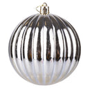 Set 9 Palle di Natale Ø10 cm in Plastica Oro