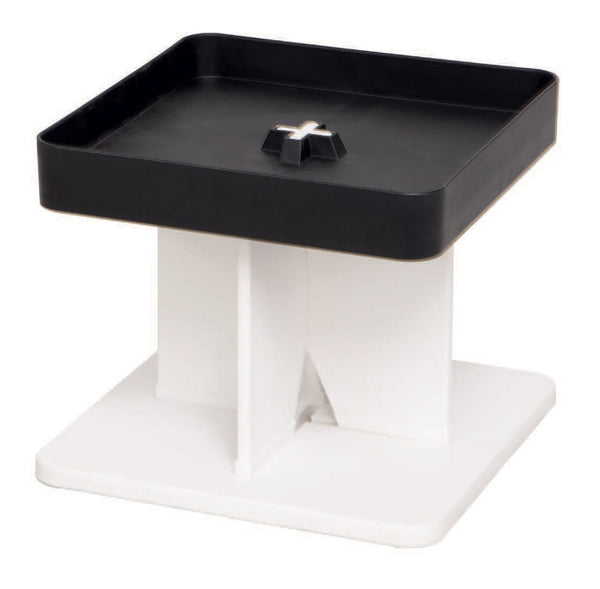 Tavolino Moderno 40x40x33,5 cm in Polipropilene Rigido Nero prezzo