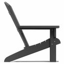 Poltrona Dondolo da Giardino 80,5x92x100,5 cm in Resina Keter Rocking Adirondack Antracite