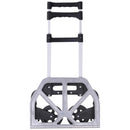 Carrello Portapacchi Pieghevole Max 70kg in Alluminio 