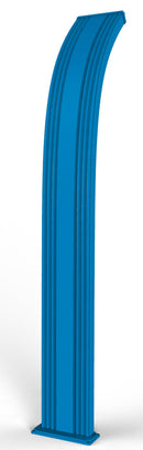 Doccia Solare da Giardino 40L Miscelatore Arkema Dada Blu