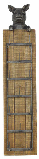 Mensola con maialino cm 23x11xh104