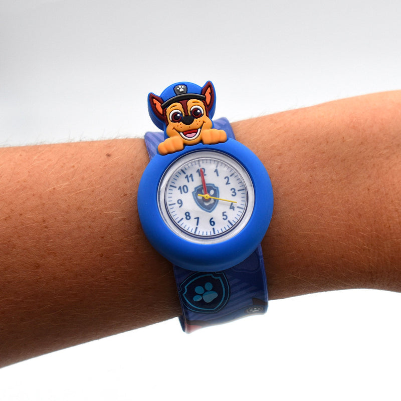 Set 12 Orologi da Polso Bracciale per Bambini Paw Patrol Blu