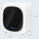 Asciugatrice ad Aria Carico 4kg con Timer e Programma Smart 48x40x56 cm in Acciaio Inox e ABS Bianco   