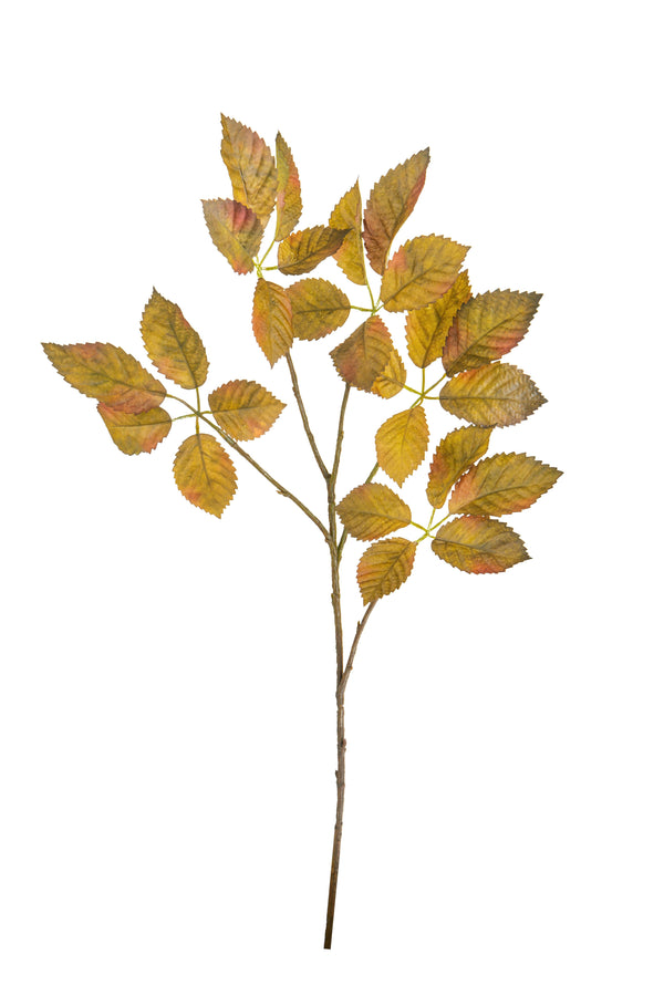 prezzo Set 24 Ramo Artificiale con Foglie di Carpino autunnale