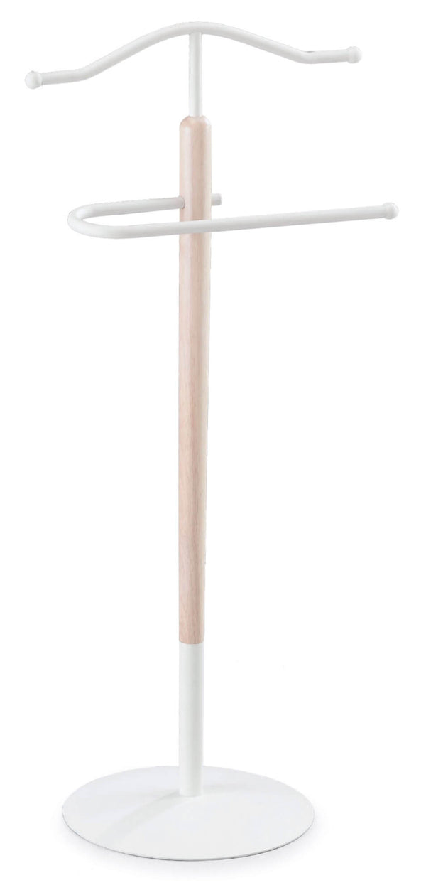 sconto Indossatore Servomuto in Metallo 47x34x110 cm Fumer Ginger Bianco