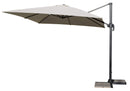 Ombrellone da Giardino Decentrato 4x3m in Alluminio e Poliestere Ecrù