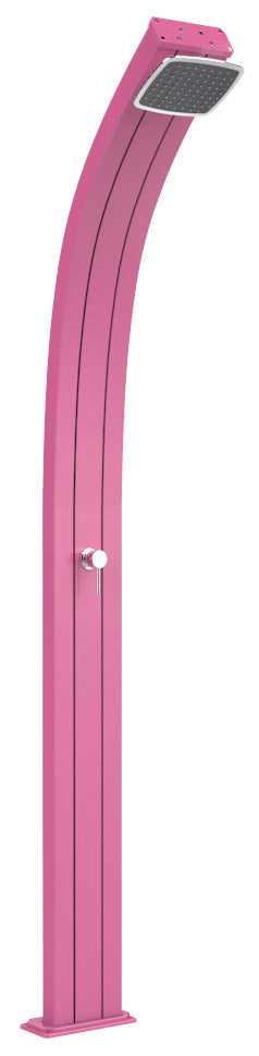 prezzo Doccia Solare da Esterno Giardino 25L Miscelatore Arkema Spring Fuxia