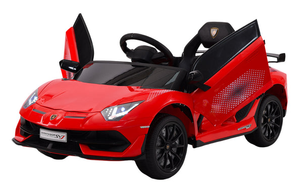 Macchina Elettrica per Bambini 12V con Licenza Lamborghini Aventador SVJ Small Rossa prezzo