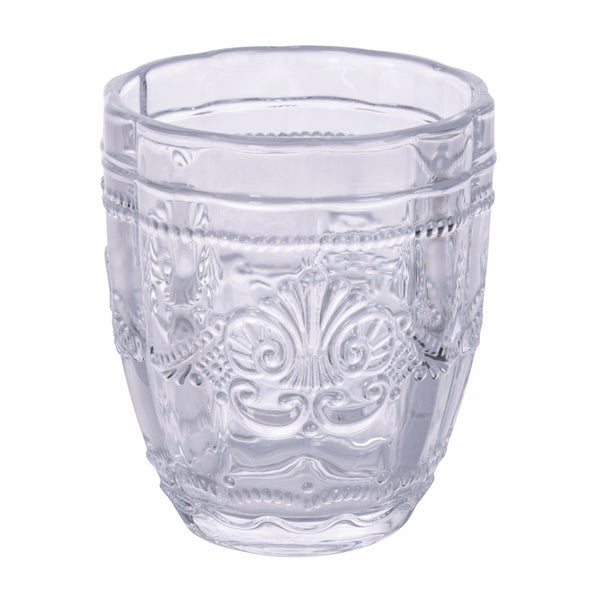 Set 6 Bicchieri per Acqua in Vetro Decorato 235 ml Villa d'Este Home Tivoli Syrah acquista