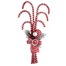 Caramella plastica bastoncini di zucchero rosso cm xh60