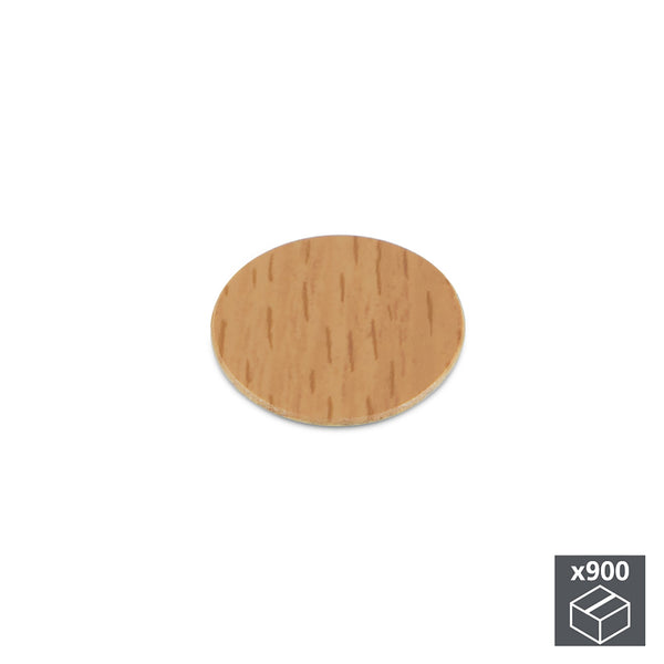 Tappi Copriforo Adesivo 20 mm Effetto Faggio 900 Pezzi Emuca acquista