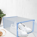 Scatola Scarpe Salvaspazio 23x33xH14 cm Contenitore con Sportello Rosa