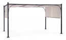 Pergola da Giardino 4x3xh2,25m Slide Antracite/Grigio
