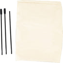 Telo Custodia per Ombrellone Palo Laterale da Giardino in Poliestere Impermeabile con Cerniera