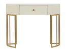 Console Sharon 100x40x75 cm in Pino e MDF e Metallo e Plastica      