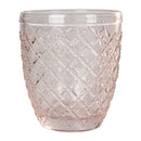 Set 6 Bicchieri Acqua Castle Provence in Vetro VdE Tivoli 1996 Viola