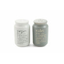 Menage Set Olio Aceto Sale e Pepe  in Gres VdE Tivoli 1996 con Stand