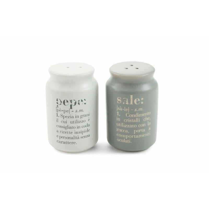 Menage Set Olio Aceto Sale e Pepe  in Gres VdE Tivoli 1996 con Stand