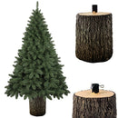 Base Tronco Albero di Natale Supporto Universale 40 mm con Ganci 3427 x 45.5Hcm