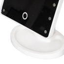 Specchio da Tavolo con LED per Trucco Make-Up Kooper  Bianco