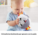 Peluche Ippo Palla Soffice con Tessuti Morbidi e Suoni Fisher Price