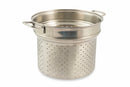 Pentola in Acciaio con Scolapasta Ø24cm Soriani Pastaiola
