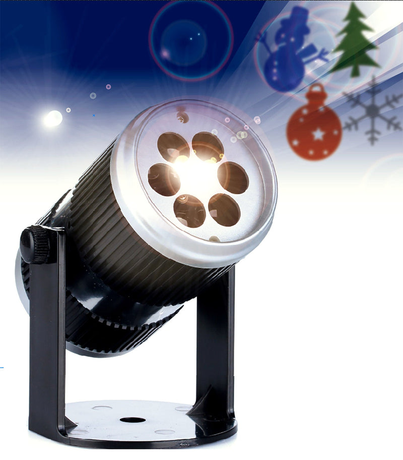 Proiettore Laser a Led 4 Forme Luci Natalizie da Interno Soriani Traditional