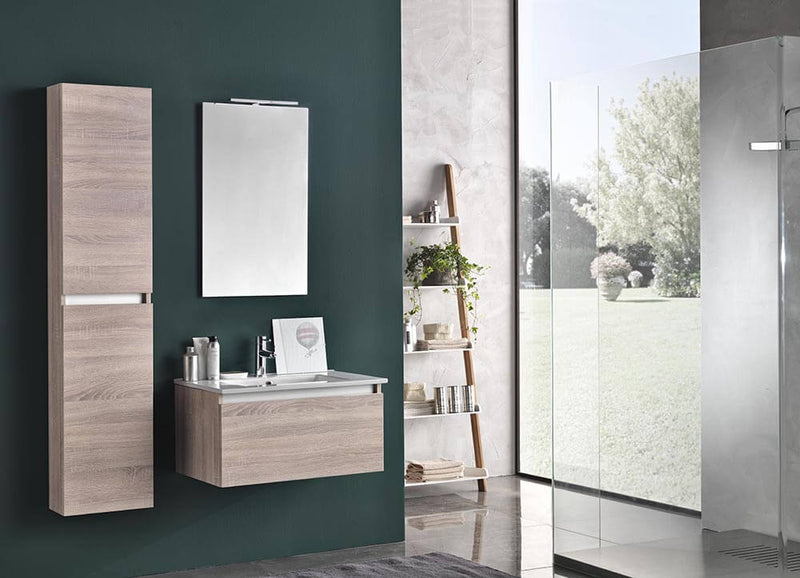 Mobile da Bagno sospeso Ibiza 12 Tabacco Chiaro TFT