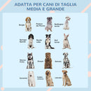 Casetta per Cani da Esterno 84,2x98,2x82 cm con Tetto Inclinato in PP Impermeabile Grigio  