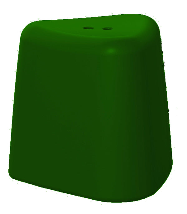 Sgabello da Giardino 52,5x48 cm in Resina Arkema Gaia Verde Scuro acquista